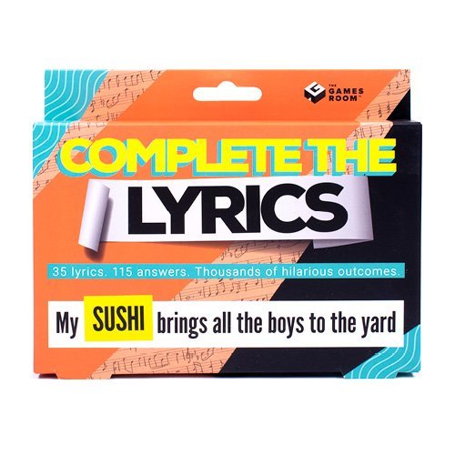 Complete the Lyrics Game