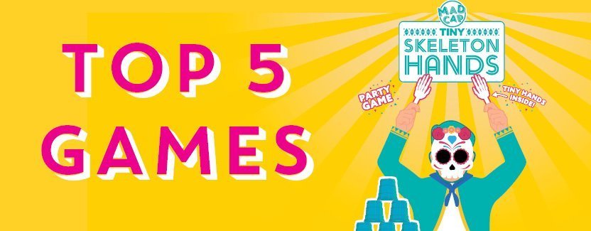 Creating fun with our top 5 games