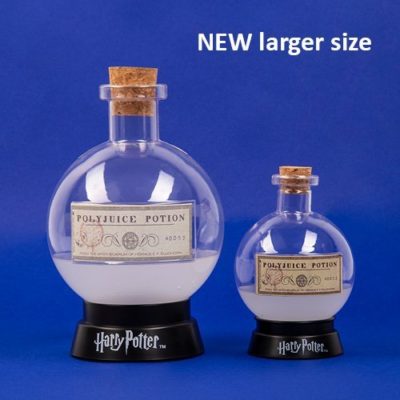 Large Harry Potter Potion Lamp Size Difference