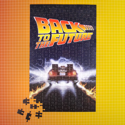 Fizz Creations Back To The Future Puzzle In a Tube Puzzle Front