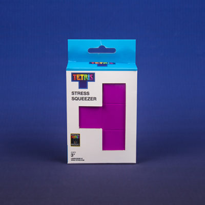 Fizz Creations Tetris Stress Squeezer Purple T