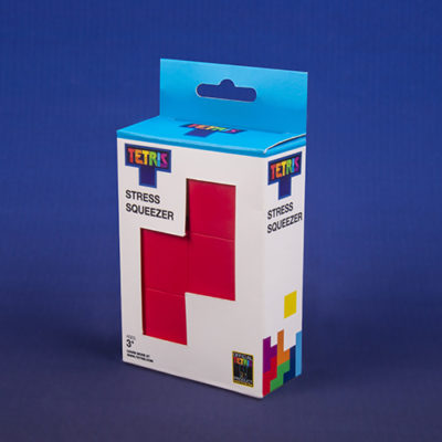 Fizz Creations Tetris Stress Squeezer Red Z Pack Left
