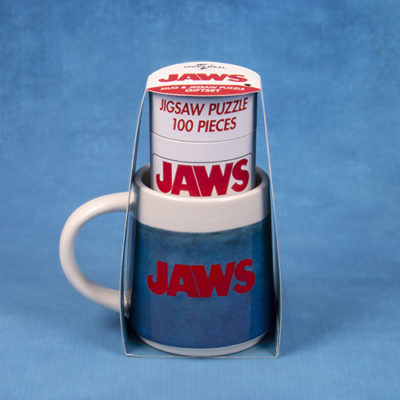 Fizz Creations Jaws Mug and Puzzle Set Front