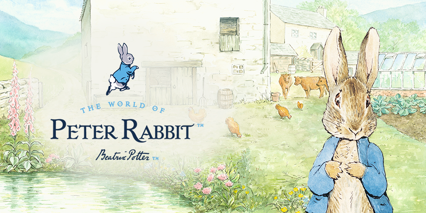 Fizz Creations Peter Rabbit Web Banner