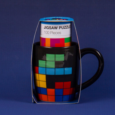 2029 Tetris Mug and Puzzle Front