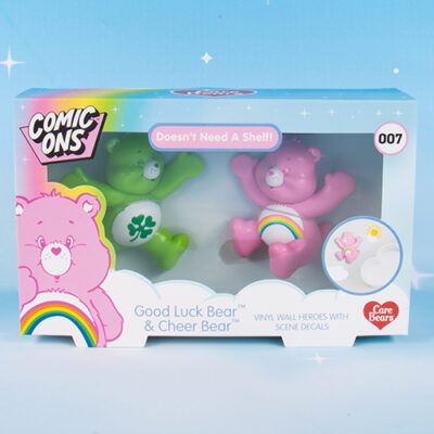 Fizz Creations Care Bears Comic Ons in packaging front