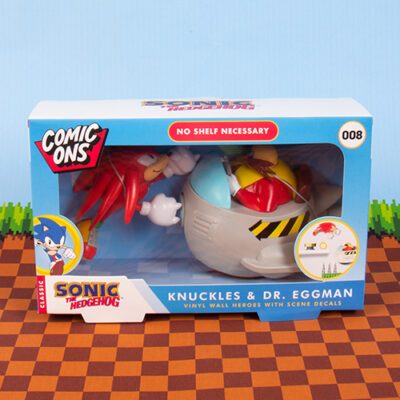 Fizz Creations Sonic the Hedgehog Knuckles & Dr Eggman in packaging