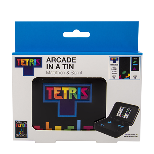 1932 Tetris Arcade in a Tin Pack Front